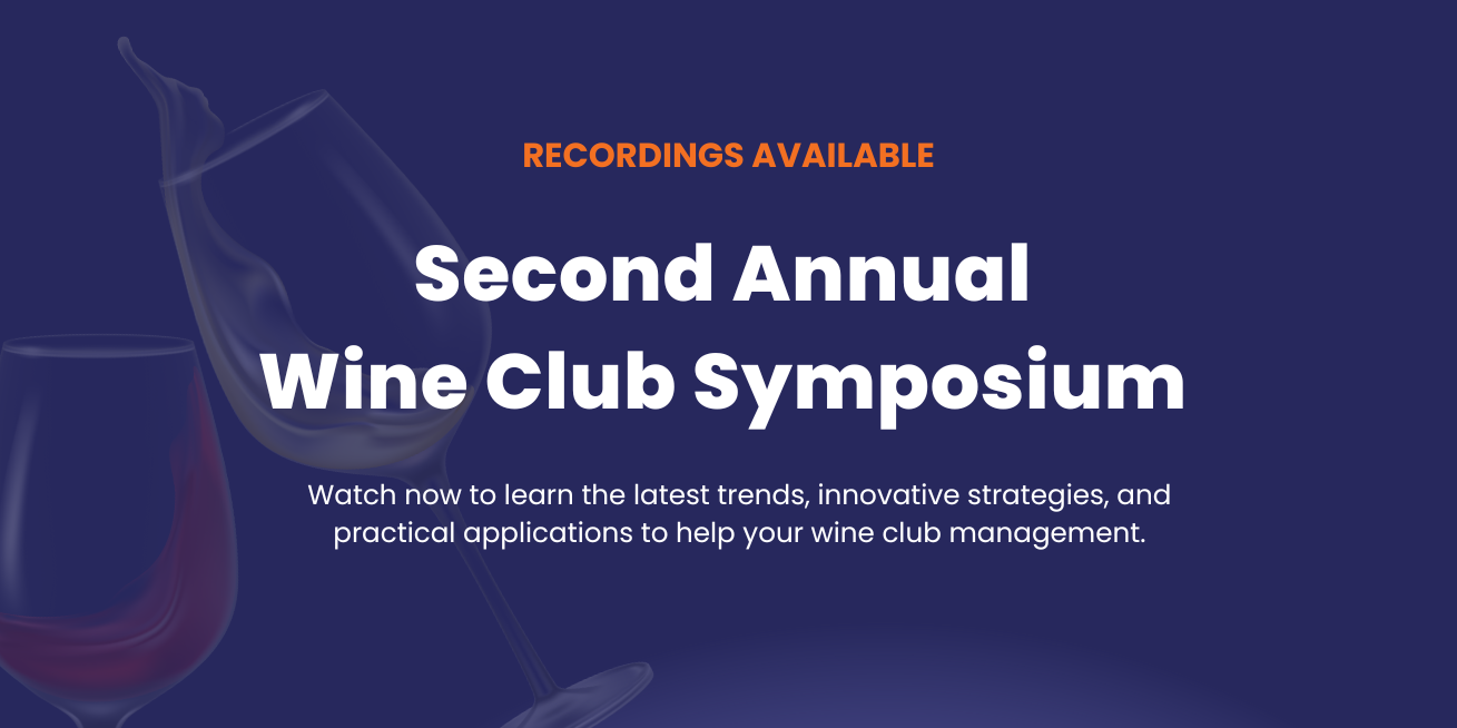 Join us for the 2024 Wine Club Symposium July 16th and 17th
