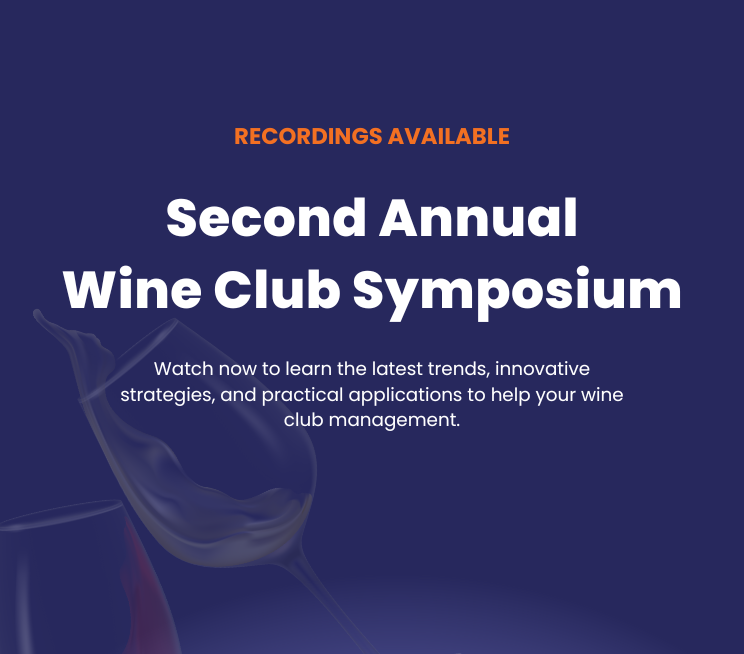 Join us for the 2024 Wine Club Symposium July 16th and 17th